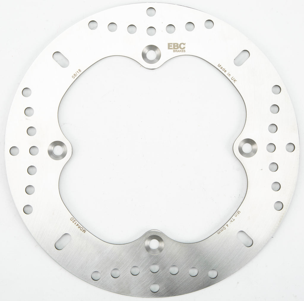 EBC Motorcycle Brakes Standard Rotor 15-6412 showing a close-up of the vehicle brake disc with detailed surface texture.