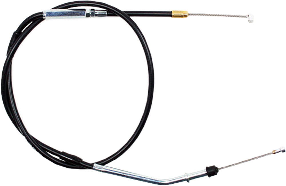 Motion Pro black vinyl clutch cable 70-4280 for motorcycles, showing the cable with black vinyl coating and metal fittings.