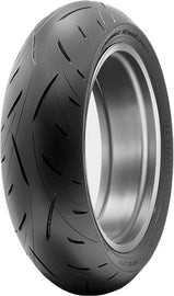 Dunlop Roadsport 2 rear motorcycle tire 200/55ZR17 with 78W load rating and tubeless design, mounted on a wheel.