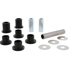 All Balls rear inner knuckle side kit for Can-Am, featuring metal components and bushings in a close-up view.