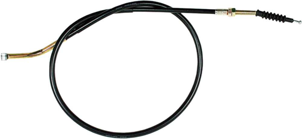 Motion Pro black vinyl clutch cable 70-3191, a durable hydraulic control line for motorcycle clutch systems.