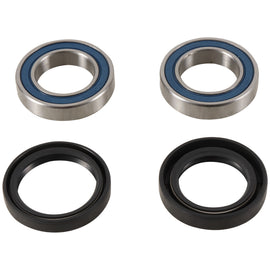 Pivot Works front wheel bearing 52-0597 with metal housing and seals, designed for motorcycle wheel assembly.