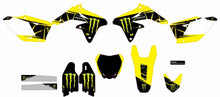 Load image into Gallery viewer, DCOR complete kit featuring a Monster Energy Slash White background with detailed graphics and branding elements.