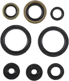 Vertex Oil Seal Set 182-2977 showing multiple black rubber gaskets and seals for engine applications.