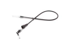 Motion Pro black vinyl throttle cable 70-1169 for motorcycle control lines, showing the cable with black vinyl outer layer.