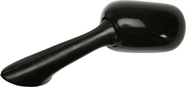 Emgo left handlebar mirror for Honda 56-9889, showing the mirror with a black mounting arm and reflective surface.