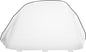 SNO Stuff Windshield Clear S-D 40-1464 for snowmobile, transparent windscreen with mounting edges, designed for snowmobile protection