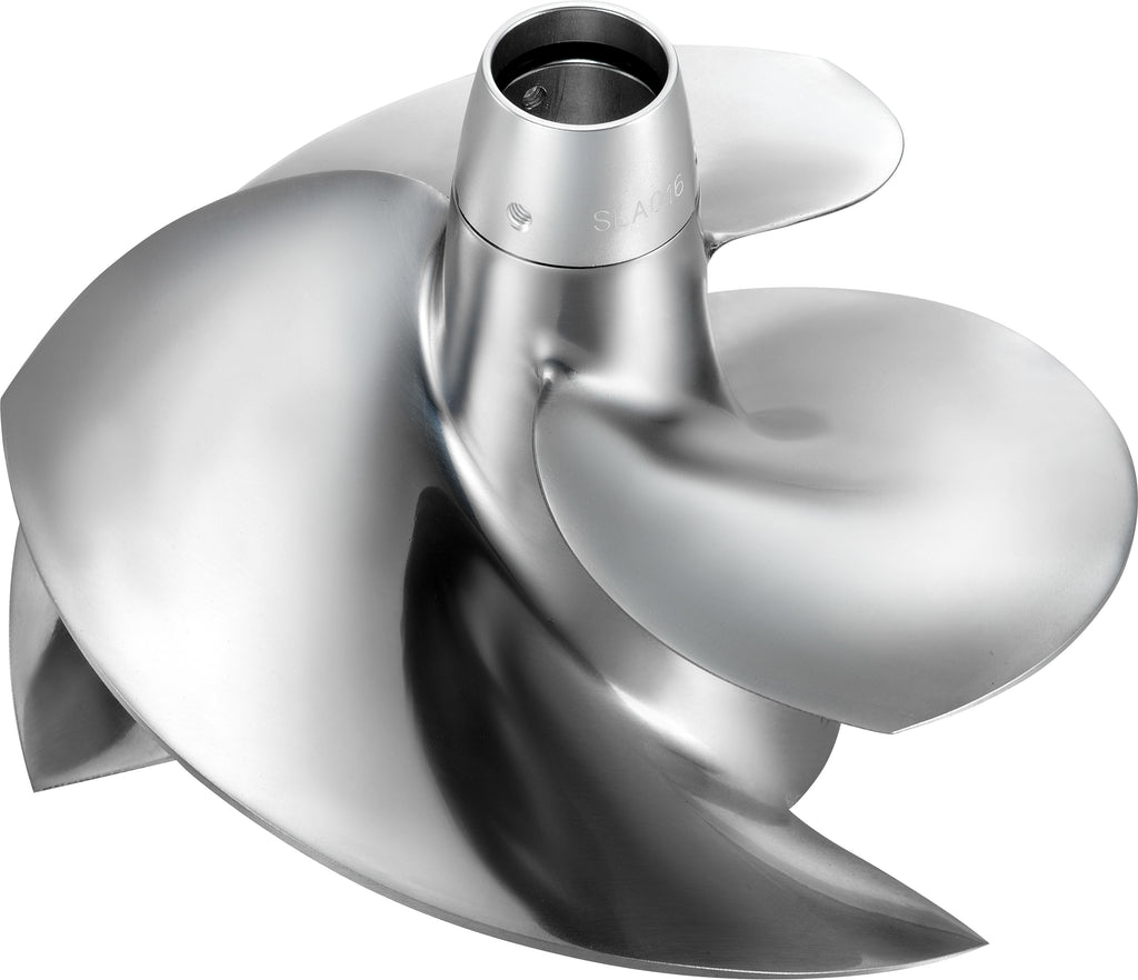 Solas Concord Drive Impeller 13/20 20-8026 showing the black rubber impeller with metal hub for marine propulsion.