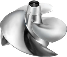 Load image into Gallery viewer, Solas Concord Impeller Drive 14/21 model with metal blades and black plastic housing, designed for marine jet propulsion systems.
