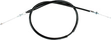 Load image into Gallery viewer, Motion Pro black vinyl throttle push cable 70-2279 for motorcycle control lines, showing the cable and connector ends.