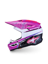Load image into Gallery viewer, S M3 Falcon Yth Hlmt Ece06/Dot Prpl/Wht/Blk/Pink Fl Gl Yl