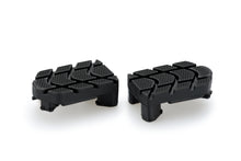 Load image into Gallery viewer, PUIG Adventure footpegs spare rubber for motorcycle foot controls, black rubber pad designed for durability and grip.