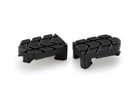 PUIG Adventure footpegs spare rubber for motorcycle foot controls, replacement part with textured surface for grip.