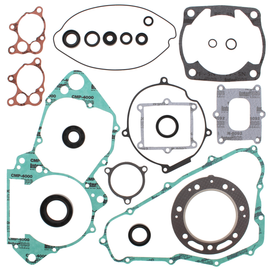 Vertex complete gasket set with oil seals, including gaskets and seals, designed for engine repair and maintenance.