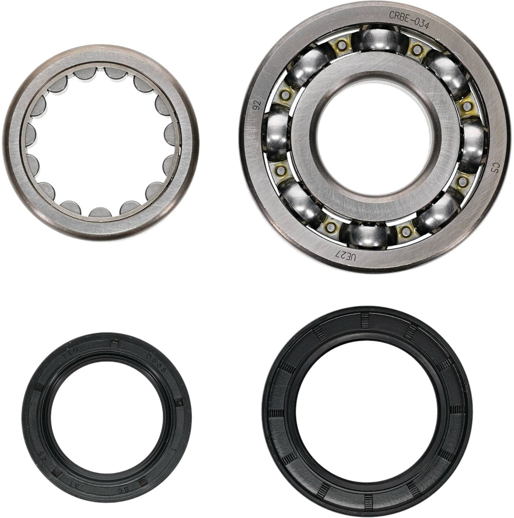 Hot Rods engine main bearing and seal kit with metal bearings and seals, designed for automotive engine repair and maintenance.