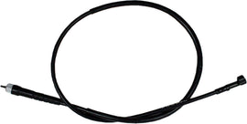 Motion Pro black vinyl speedo cable 70-2112 for motorcycle, featuring durable construction and precise control lines.