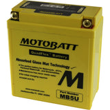 Motobatt - Battery Mb5u Sealed Factory Activated - 491-1029