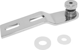HardDrive rear seat tab assembly mount bracket for vehicle, shown in black with mounting points and hardware.