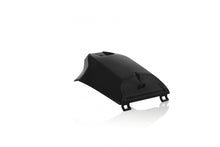Charger l'image dans la galerie, Black Acerbis tank cover for motorcycles, shown fitted on a bike with detailed close-up of the cover's surface.