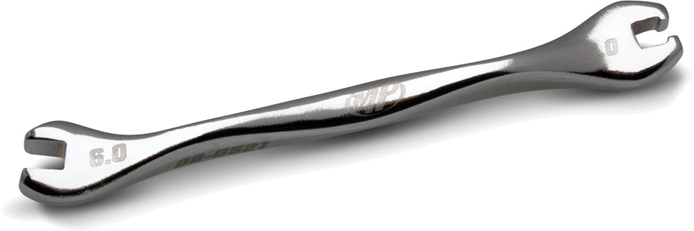 Motion Pro Spoke Wrench Ergo 6.0mm tool for motorcycle wheel spoke adjustments, featuring ergonomic handle design.