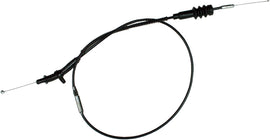 Motion Pro black vinyl throttle cable 70-3008 for motorcycle control lines, showing the cable with black vinyl coating and connectors.