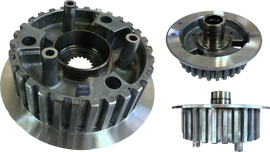 HardDrive clutch hub replacement for 2018-up Softail models, part number 37000239, engine clutch component with detailed image.