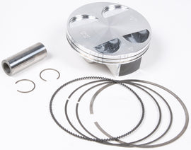 Vertex forged piston kit with 95.95mm size and 12.1:1 compression ratio, includes piston components for engine rebuild.