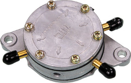 SP1 dual fuel pump for intake and carburetor systems, shown in image with compact design and metal fittings.
