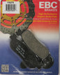 EBC Motorcycle Brakes Brake Pads 15-275 set showing new brake pad components for motorcycle braking system