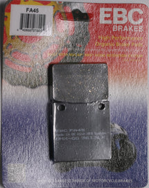 EBC Motorcycle Brakes Brake Pads 15-45 set, high-performance replacement brake pads for motorcycle braking system.
