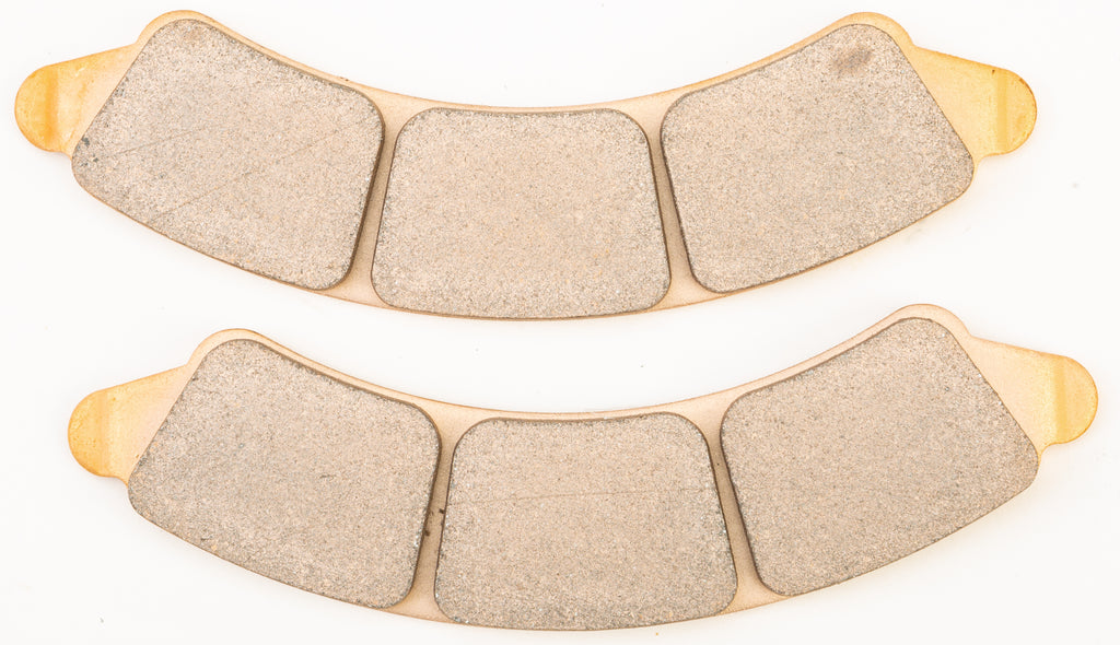 EBC Motorcycle Brakes FA728SV severe duty brake pads for motorcycles, showing the black brake pad with metal backing plate.