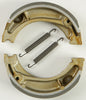 EBC Motorcycle Brakes Brake Shoes 304 Plain for motorcycle braking system, showing the brake shoes with plain design.