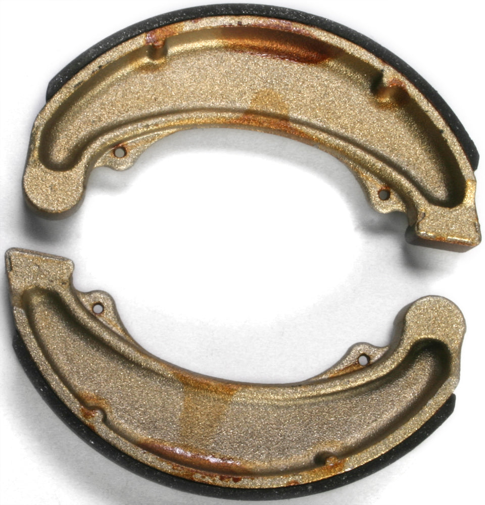 EBC Motorcycle Brakes Brake Shoes 308 Plain, durable brake shoes designed for motorcycle braking systems.