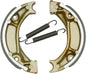 EBC Motorcycle Brakes Brake Shoes 333 Plain, durable brake shoes for motorcycle braking systems, shown in the product image.