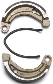EBC Motorcycle Brakes Brake Shoes 338 Plain, designed for motorcycle braking systems, with a plain finish and durable construction.