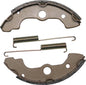 EBC Motorcycle Brakes 347SG grooved brake shoes for enhanced stopping power and durability in motorcycle braking systems.