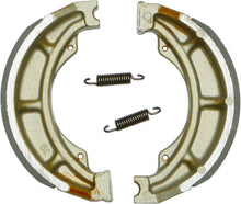 Load image into Gallery viewer, EBC Motorcycle Brakes Brake Shoes 602 Plain for motorcycle braking system, shown in a close-up view.