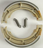 EBC Motorcycle Brakes Brake Shoes 626 Plain 14-626, showing the plain brake shoes with metal backing and friction material.