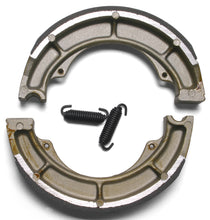 Load image into Gallery viewer, EBC Motorcycle Brakes Brake Shoes 629 Plain, durable brake shoes for motorcycle braking systems, shown in the product image.
