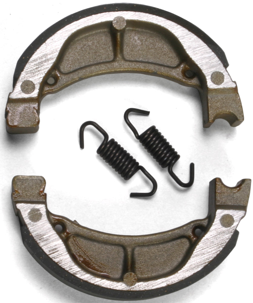 EBC Motorcycle Brakes Brake Shoes 715 Plain for motorcycle, showing the brake shoes with a simple, durable design.