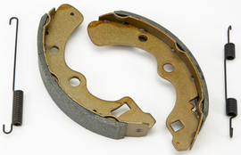 EBC Motorcycle Brakes Brake Shoes 720 Plain for motorcycle braking systems, showing the plain brake shoes with brand labeling.