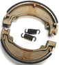 EBC Motorcycle Brakes Brake Shoes 818 Plain, durable brake shoes designed for motorcycle braking systems.