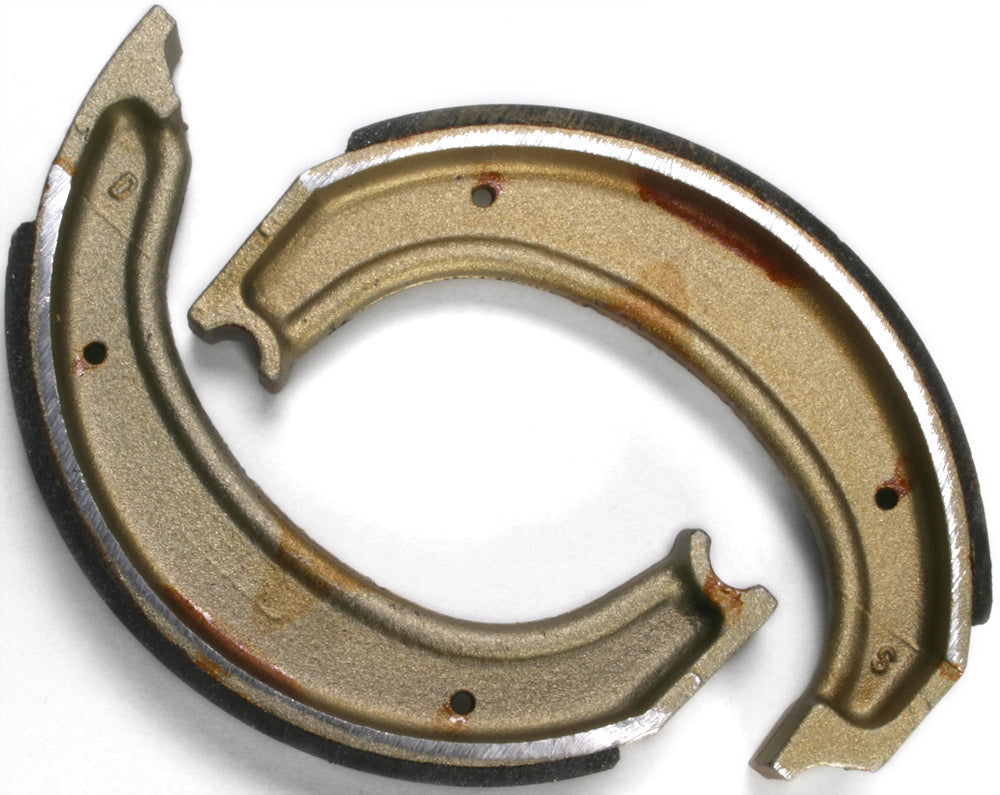 EBC Motorcycle Brakes Brake Shoes 860 Plain, showing the durable brake shoes designed for motorcycle braking systems.