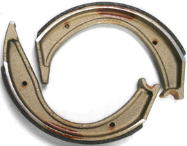 EBC Motorcycle Brakes Brake Shoes 861 Plain, durable brake shoes for motorcycle braking systems, shown in the image.