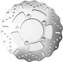 Load image into Gallery viewer, EBC Motorcycle Brakes Contour Brake Rotor 15-3008C showing the round, vented brake rotor with detailed surface design.