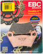 EBC Motorcycle Brakes SXR Brake Pads 15-354SXR shown in black and metal with brake pad friction material visible.
