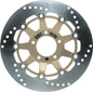 EBC Motorcycle Brakes front standard rotor 15-0868 showing circular metal disc with vented design for motorcycle braking system.