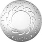 EBC Motorcycle Brakes standard brake rotor 15-2092 showing the round metal disc with drilled holes for motorcycle braking system.