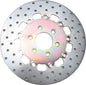 EBC Motorcycle Brakes standard brake rotor 15-3086 showing a circular metal disc with vented design for motorcycle braking systems.