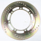 EBC Motorcycle Brakes standard brake rotor 15-4088 with vented design and metallic finish, suitable for motorcycle braking systems.